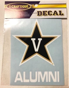 University of Vanderbilt Commodores ALUMNI Vinyl Decal Car Window Sticker - Picture 1 of 1