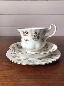Vintage Royal Albert Winsome Tea Trio Of Cup Plate And Saucer England - Picture 1 of 13