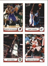 2004-05 Bazooka 4-on-1 Stickers #34 Richardson/Larry Hughes/Ricky Davis/Wallace