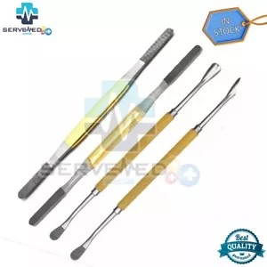 Rinoplastica Fomon Raspa Nasale Doppia Estremità Set 4 Pz Strumenti Chirurgici - Foto 1 di 3