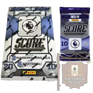 PANINI EPL FIFA Score Soccer Trading Cards Booster Box 20 Packs Sealed 2023-24 - Picture 1 of 9