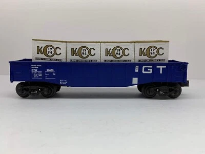 K-Line Freight Gondola Car K-90005 W/Crates KCC 1994 GTW O - Image 1 of 4