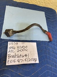 1986 Honda Atc 200X Ignition Coil Spark Plug Wire 115 - Picture 1 of 11