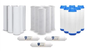 21pc Sediment Carbon Block GAC Replacement Reverse Osmosis Water Filters 3 Years - Picture 1 of 2