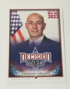 Anthony Ornato 2022 Decision 2022 White House Deputy Chief of Staff Red #1/1 - Picture 1 of 4
