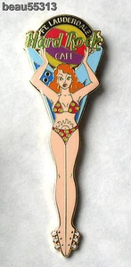 HARD ROCK CAFE FT. LAUDERDALE BEACH BALL GIRL JACKET HAT VEST PIN - Picture 1 of 1