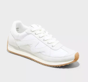Women's Mercedes Sneakers - Universal Thread White 6.5 - Picture 1 of 4