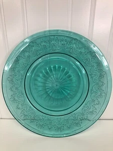 Pioneer Woman Cassie Teal Glass Dinner Salad Plates Cereal Bowl *U Pick* New - Picture 1 of 46