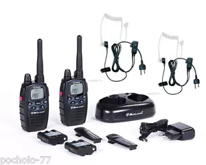 WALKIE TALKIES MIDLAND G7 PRO +AURICULARES TRANSPARENTE VOX NUEVO MODELO 2015 - Picture 1 of 1