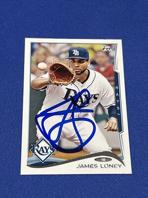 James Loney Signed 2014 Topps autograph card auto #328 - Image 1 of 4