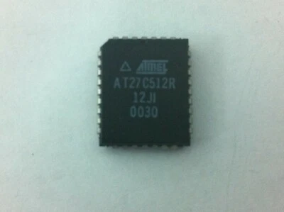 AT27C512R-12JI - ATMEL - 9 pcs - EPROM 512KBIT PARALLEL 32PLCC - Image 1 of 2