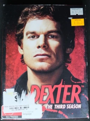DEXTER The Complete Third Season DVD R4 TV Series+ Free Postage - Image 1 of 3