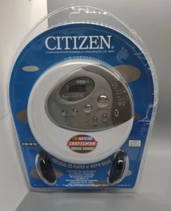 Citizen CD Player Nascar Truck Series CD-810 New Box Cut But Not Open *READ* - Picture 1 of 6