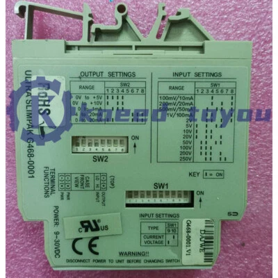 1Pcs used ULTRA SLIMPAK G468-0001 converter - Image 1 of 2