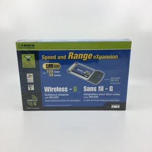 Linksys Wireless-G Notebook Adapter with SRX400 MIMO Windows XP WIFI WPC54GX4 - Picture 1 of 6