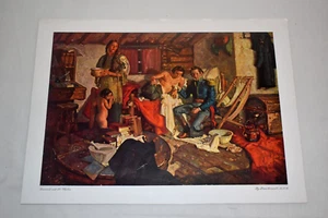 Impresión Beaumont and St. Martin de Dean Cornwell - Presentada por John Wyeth 12"x8,5 - Imagen 1 de 6