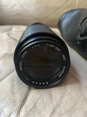 Sakar MC 80-200mm 1:4.5 F=80-200 Camera Lens - Image 1 of 4