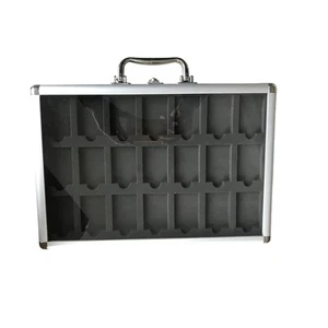 Estuche Zippo 42 Piezas Encendedor Aluminio Almacenamiento Colección Expositor de Japón - Imagen 1 de 5