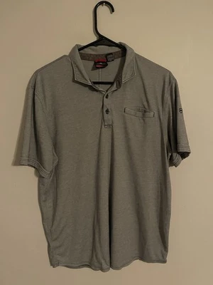Polo de golf deportivo Victorinox gris claro ajuste a medida - grande para hombre Foto 1 de 4