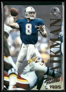 1995 Action Packed Troy Aikman #20 Dallas Cowboys - Picture 1 of 2
