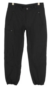 The North Face Herren Hose W34 Schwarz Trekking Halb Fleecefutter Zip Fly Logo - Bild 1 von 12