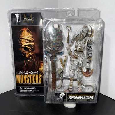 Figura de acción McFarlane's Monsters MUMMY 2002 NUEVO Foto 1 de 4