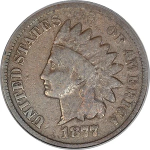 1877 1C Indian Cent PCGS VG08BN (PHOTO SEAL) - Picture 1 of 3