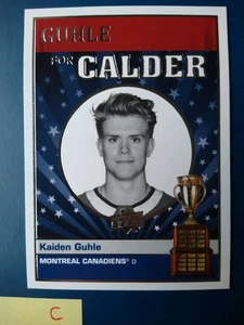 2022-23 Upper Deck Calder Candidates Kaiden Guhle #CC-5 Montreal Canadians - Picture 1 of 2