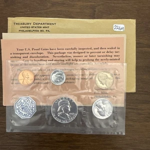 1963 US Silver Proof Set with OGP & COA - Picture 1 of 6