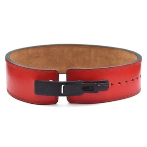 Leder Gewichthebergürtel 4" Fitnessstudio Powerlifting Kniebeugen Kreuzheben Krafttraining - Bild 1 von 7