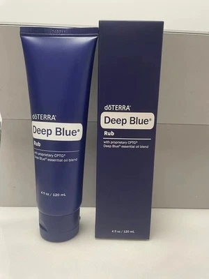 Brand New *Authentic* doTERRA Deep Blue Rub 4 oz - USA STOCK FREE FAST SHIPPING+ - Image 1 of 2
