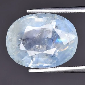 💎 15.85ct 16.3x12.5mm Oval Natural Blue Sapphire - Heated, Africa Gemstone - Picture 1 of 4