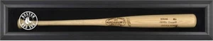 Red Sox Logo Black Framed Single Bat Display Case - Fanatics - Picture 1 of 1