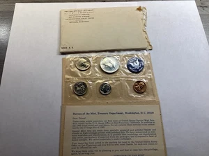 1965 SMS Special Mint Set 5 Coins with Silver Kennedy San Francisco TK100225 76t - Picture 1 of 8