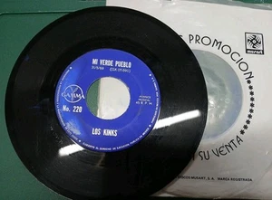 Kinks Promo Village Green Mexico Los Kinks Mi Verde Pueblo Gamma 220 Advance - Picture 1 of 2