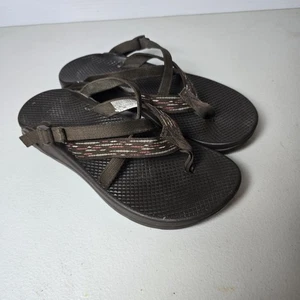Chaco Damen-Sandalen hüftlang Ecotread braun rückenfrei ─ Größe 9 - Bild 1 von 6