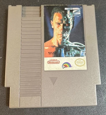 T2: Terminator 2 Judgment Day (Nintendo NES, 1985) Cartridge Only - Image 1 of 3