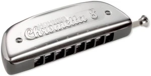 Hohner Chrometta 8 - Free Us Shipping - Picture 1 of 1