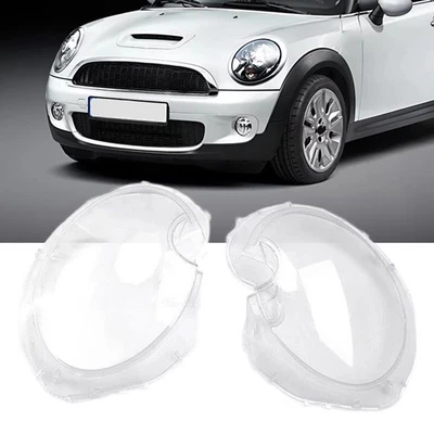 Front Headlight Clear Lens Cover for Mini Cooper R56 Hatchback Model 2009 2013 - Image 1 of 4