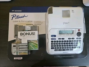 New in box Brother P-Touch Home & Office Label Maker PT-2040SC Free Shipping - Picture 1 of 8