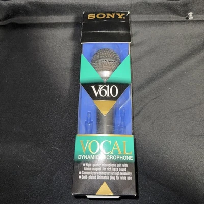 Sony F-V610 Cardioid Dynamic Microphone F-V610 Untested - Image 1 of 3