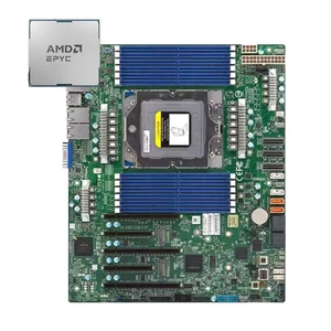AMD EPYC 9965 ES 192C/384T 1.8Ghz +Supermicro H13SSL-N DDR5 Socket SP5 PCIe 5.0 - Afbeelding 1 van 7