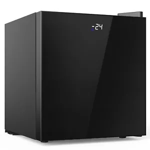 Yopower 32L Compact Upright Freezer Black Mini Freezer for Home Office Dorm Car - Picture 1 of 8