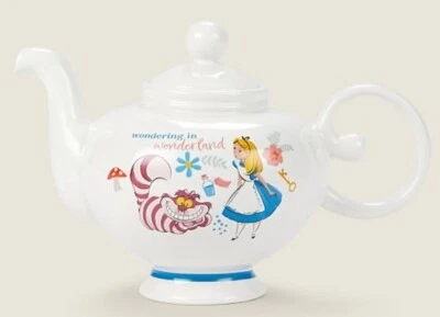 Nuevo Disney Alicia en el País de las Maravillas Tetera Novedad Regalo Hogar Arte Decoración Conjunto de Adornos Foto 1 de 3