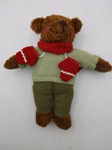 HALLMARK PLUSH MITTENS CHRISTMAS BEAR STUFFED ANIMAL WITH TAGS 13.5" PLUSH TOY - Picture 1 of 9