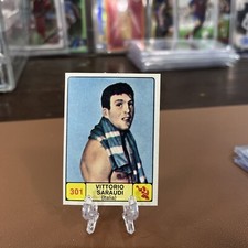 Vittorio Saraudi Panini Campioni Dello Sport 1968-69 card #301 Italy