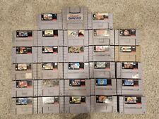 Super Nintendo SNES Games- Pick Title(s) -Combined Shipping Discount See Details