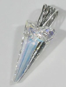 Colgante arco iris con espiga facetada de plata esterlina AB 925 cristal Swarovski Avilagems - Imagen 1 de 12