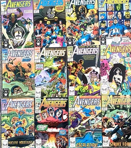 THE AVENGERS. NUMBER'S 321-330, 332-333. (12 ISSUE 1990-1991 LOT). 1ST SERIES. - Foto 1 di 13