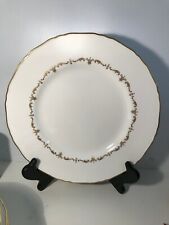 4 ROYAL WORCESTER GOLD CHANTILLY Dinner Plates 10.25"